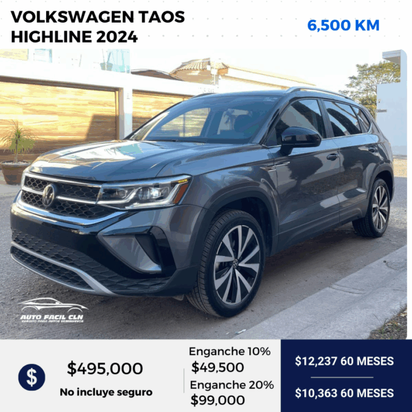 VOLKSWAGEN TAOS HIGHLINE 2024