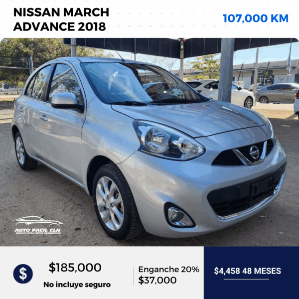 NISSAN MARCH ADVANCE 2018