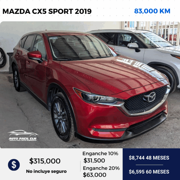 MAZDA CX5 SPORT 2019