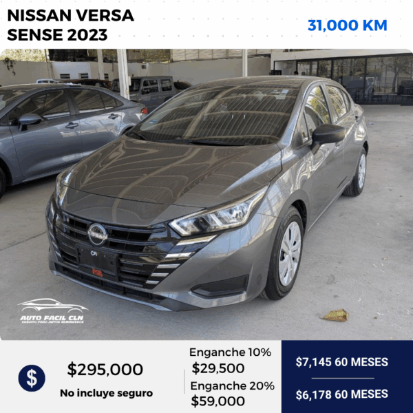 NISSAN VERSA SENSE 2023