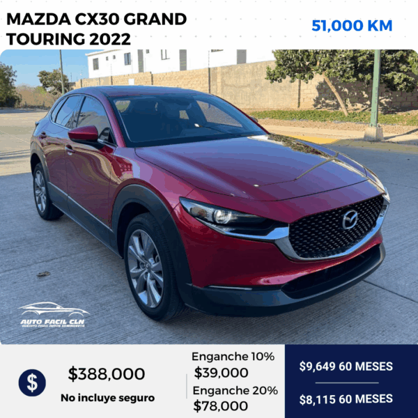 MAZDA CX30 GRAND TOURING 2022