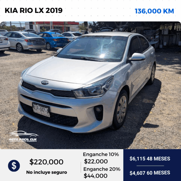 KIA RIO LX 2019