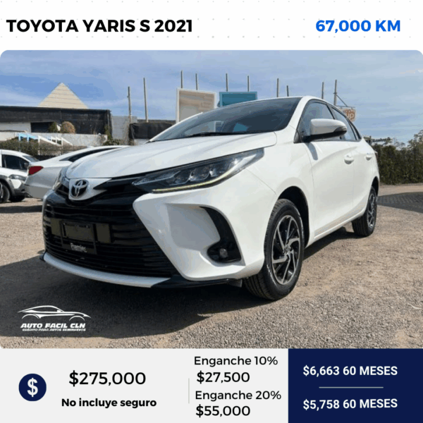 TOYOTA YARIS S 2021