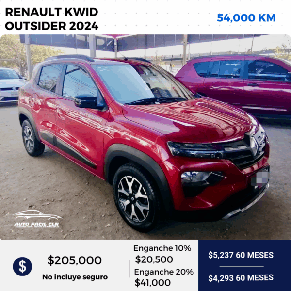 RENAULT KWID OUTSIDER 2024