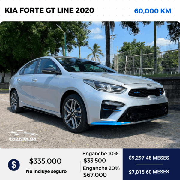 KIA FORTE GT LINE 2020