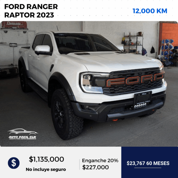 FORD RANGER RAPTOR 2023