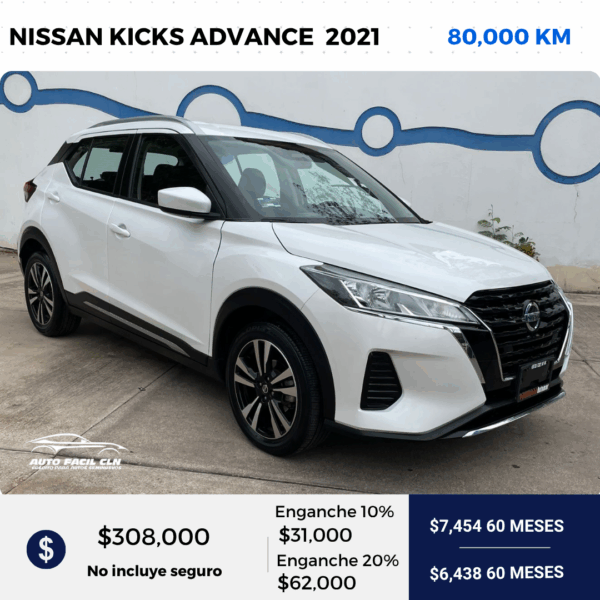 NISSAN KICKS ADVANCE 2021