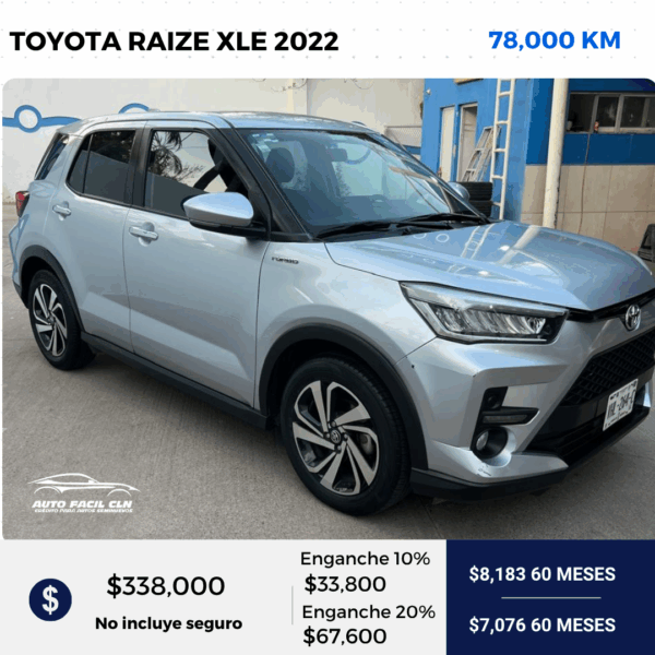 TOYOTA RAIZE XLE 2022