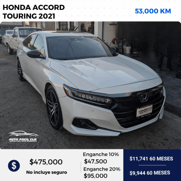 HONDA ACCORD TOURING 2021