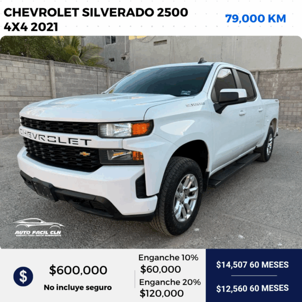 CHEVROLET SILVERADO 2500 4X4 2021