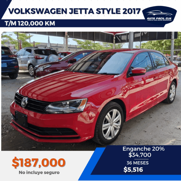 VOLKSWAGEN JETTA STYLE 2017