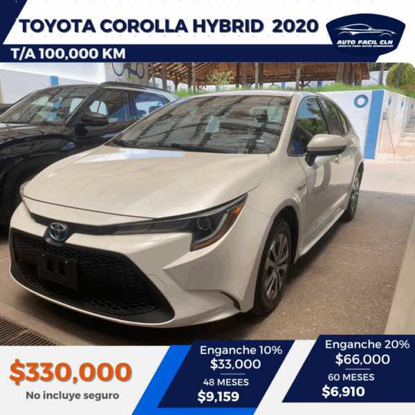 TOYOTA COROLLA HYBRID 2020