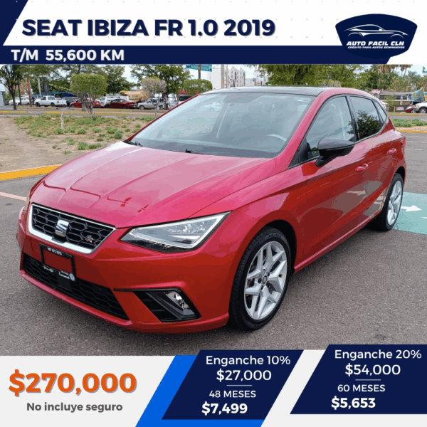 SEAT IBIZA FR 1.0 2019