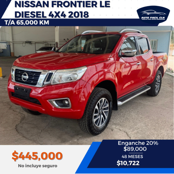 NISSAN FRONTIER LE DIESEL 4X4 2018