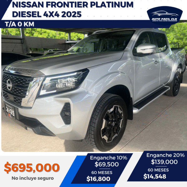 NISSAN FRONTIER PLATINUM DIESEL 4X4 2025