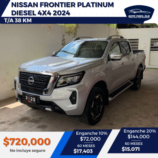 NISSAN FRONTIER PLATINUM DIESEL 4X4 2024