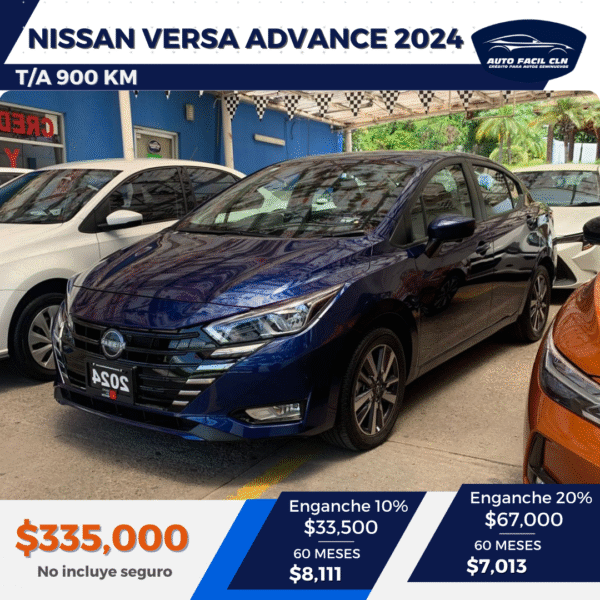 NISSAN VERSA ADVANCE 2024
