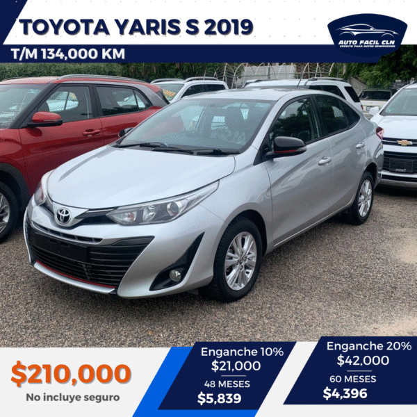 TOYOTA YARIS S 2019