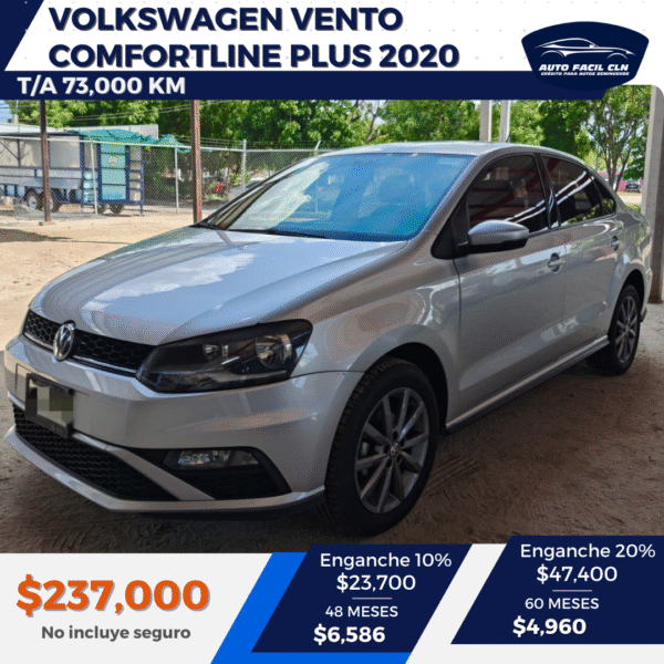 VOLKSWAGEN VENTO COMFORTLINE PLUS 2020