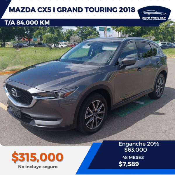 MAZDA CX5 I GRAND TOURING 2018