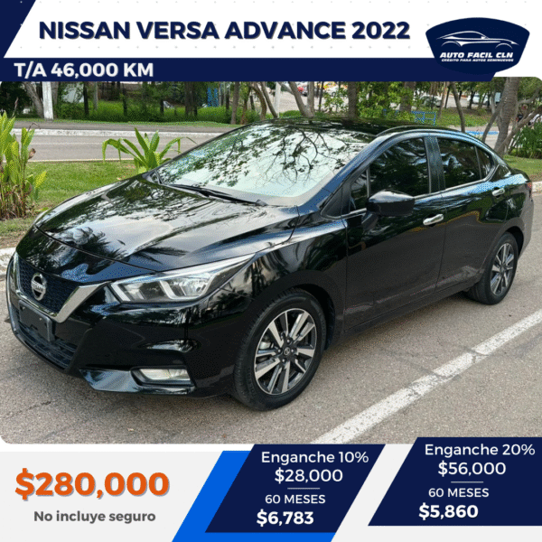 NISSAN VERSA ADVANCE 2022