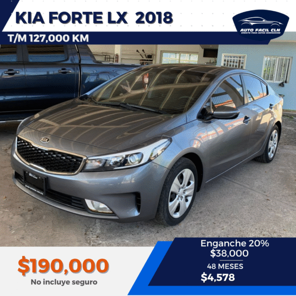 KIA FORTE LX 2018