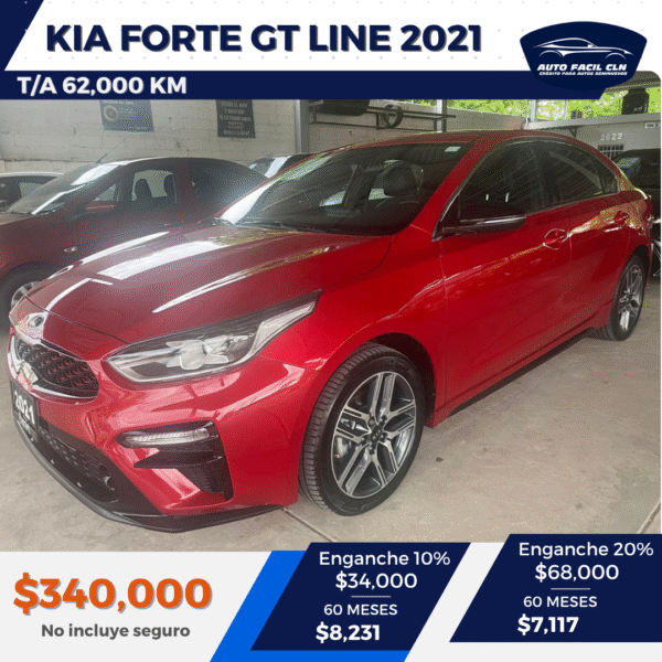 KIA FORTE GT LINE 2021