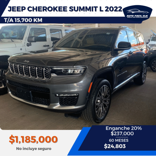 JEEP CHEROKEE SUMMIT L 2022