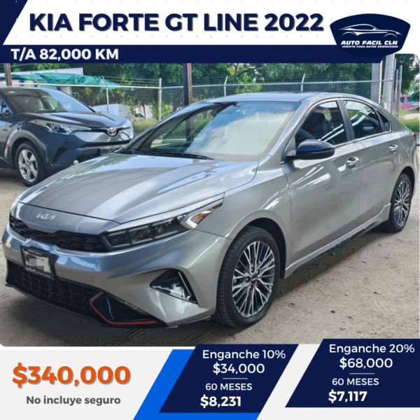 KIA FORTE GT LINE 2022